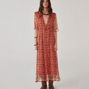Maison Hotel Celine floral maxi dress SMALL